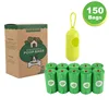 Vert, 10 rouleaux avec 1 distributeur/boîte