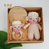 Conjunto de ovejas rosas