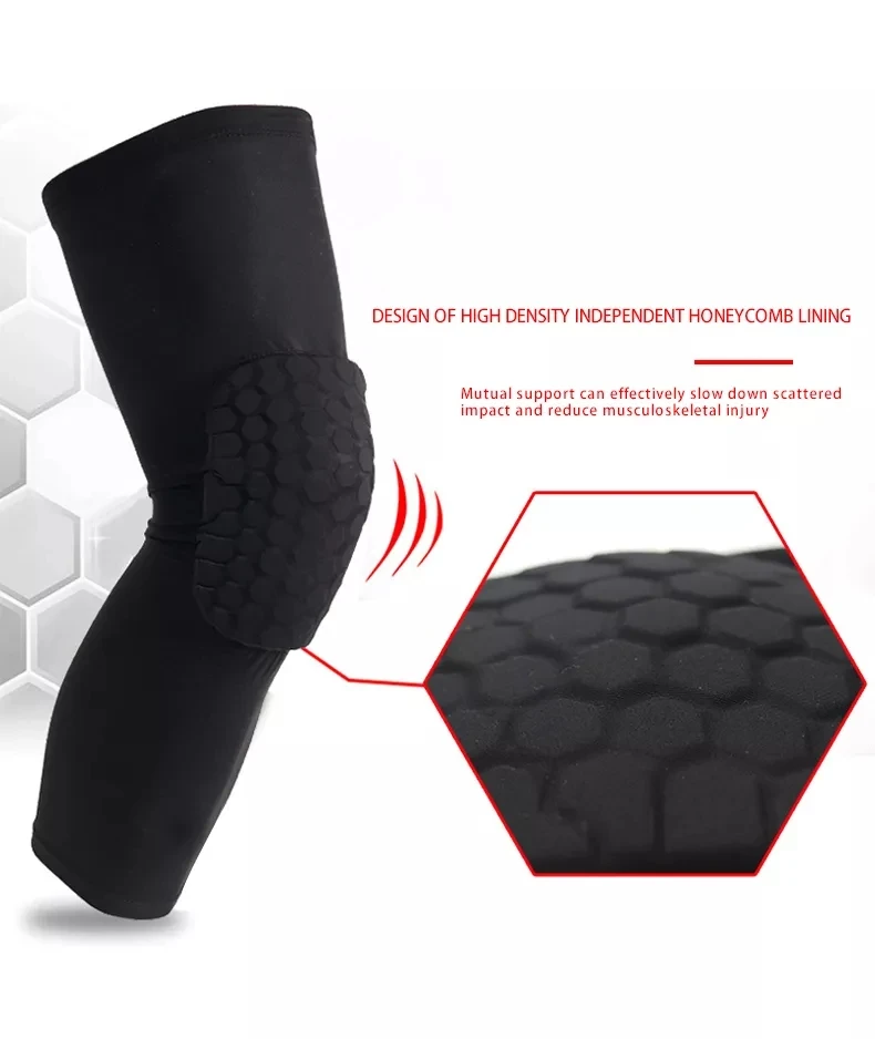 Honeycomb Knee Support Movement Knee Pads Antiskid Cellular 