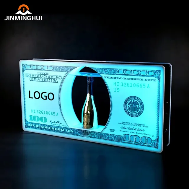 LED Bottle Glorifier Display Presenter for Nightclubs and Bars for VIP Advertising Budget-Friendly at $100
