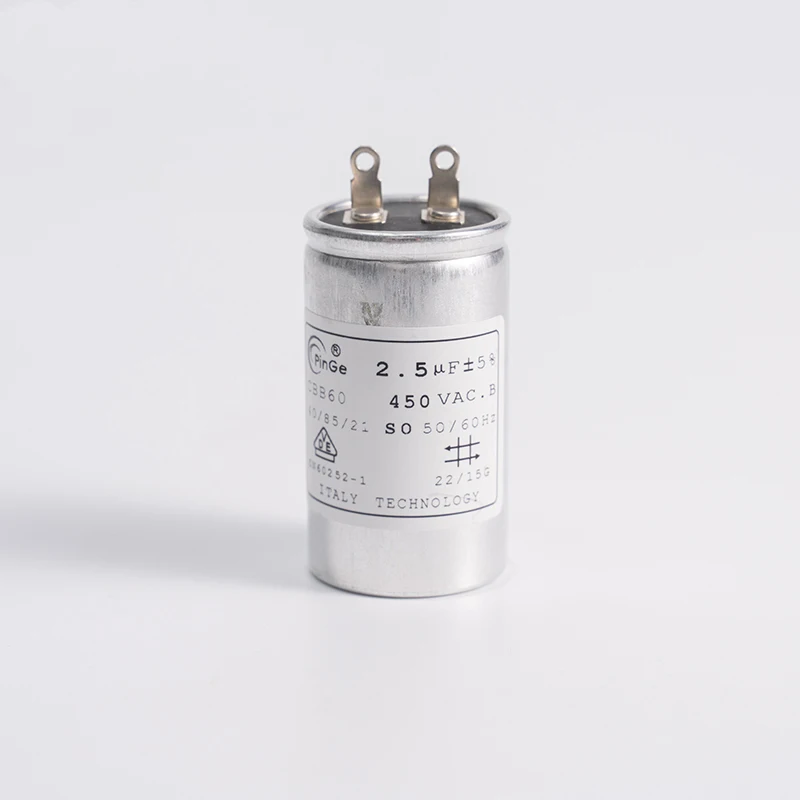 Универсальный конденсатор Cbb60 сменный вентилятор для конденсатора 450V20uf