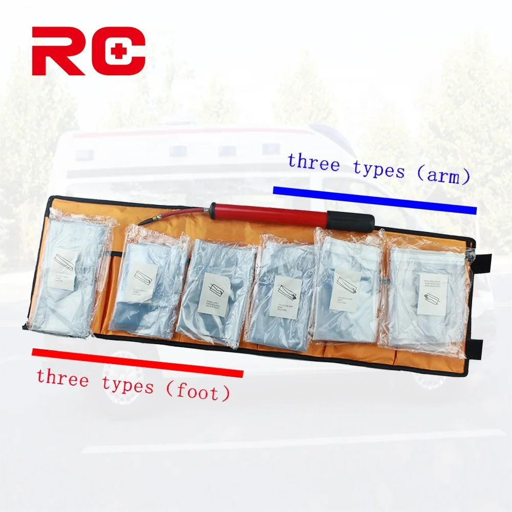 Inflatable PVC Air Splint for Emergency Fracture Stabilization & First Aid