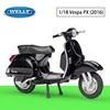 Vespa px 2016 nera