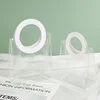 White Large Round Handle