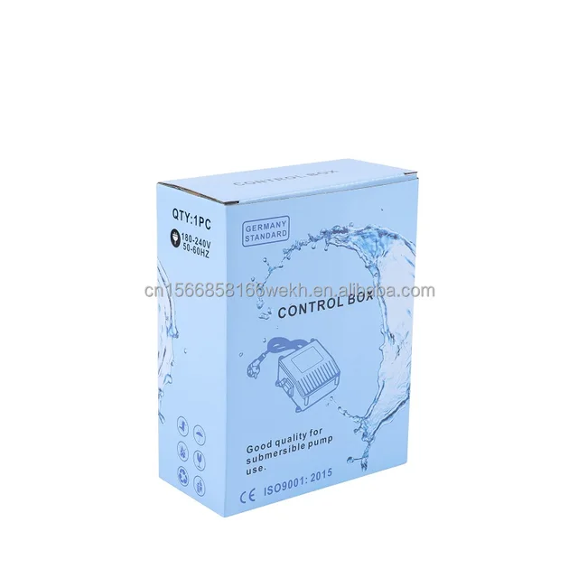 Dong Yin 0.5 HP 0.37 kw Single-Phase Control Panel Electric Pump Compression Submersible Parts Pump Control Box for Africa