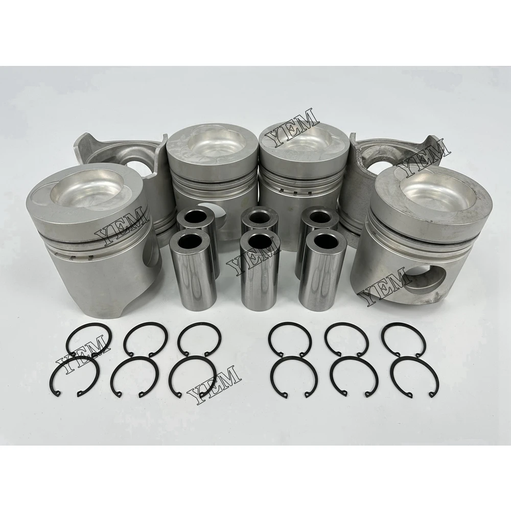 For Mitsubishi 6D22 Piston Kit Repair Parts Standard Size Engine Parts 4