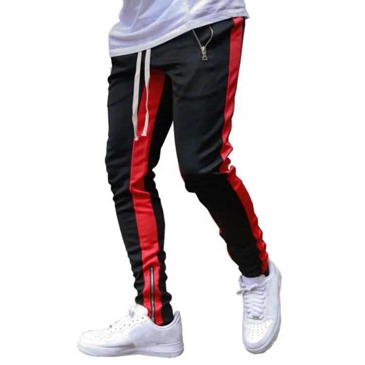 Men's Joggers - Fitness Tracksuit Bottoms, Skinny Sweatpants for Gym & Casual Wear