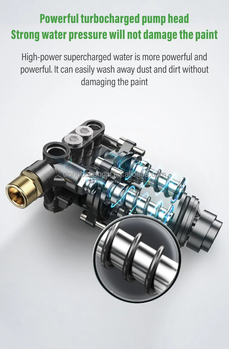 Ac 110v 220v 2400w High Pressure Car Washer Electric Car Washing