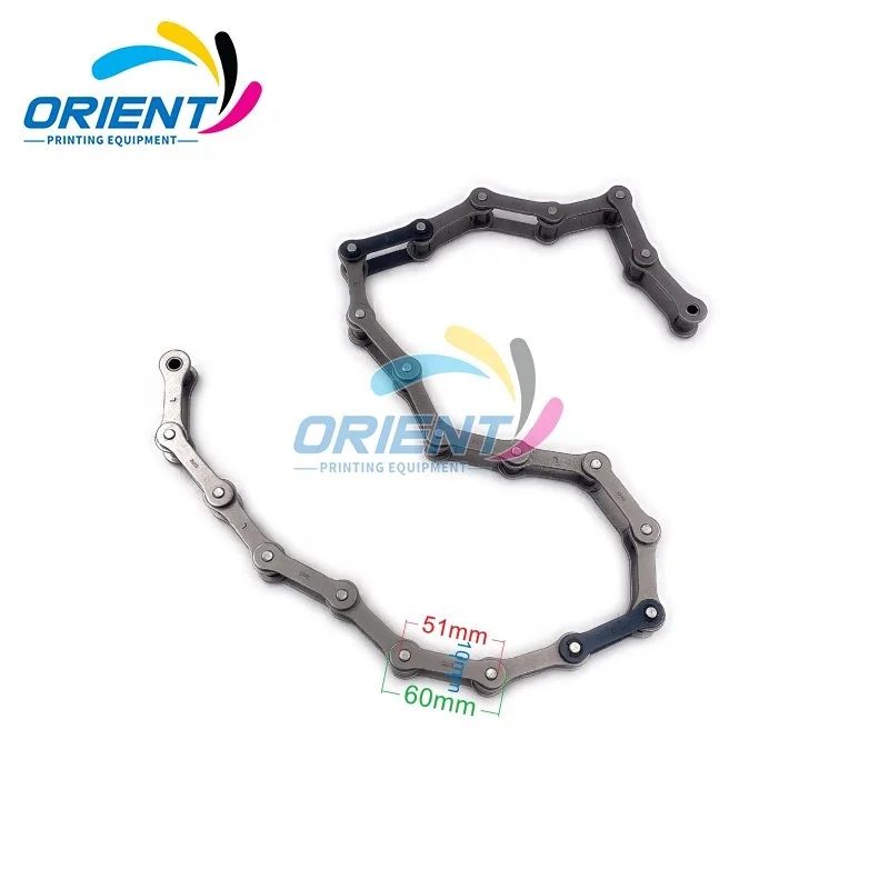 Original Factory New 1 Set Chain 60*10mm 60x10mm for Bobst Die Cutting Machine Chains Parts