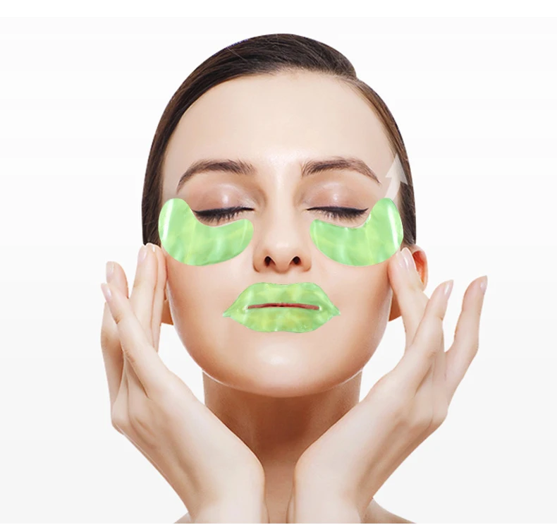 Sersanlove 24k Gold Eye Mask & Lip Mask Combination Pack Moisturizing