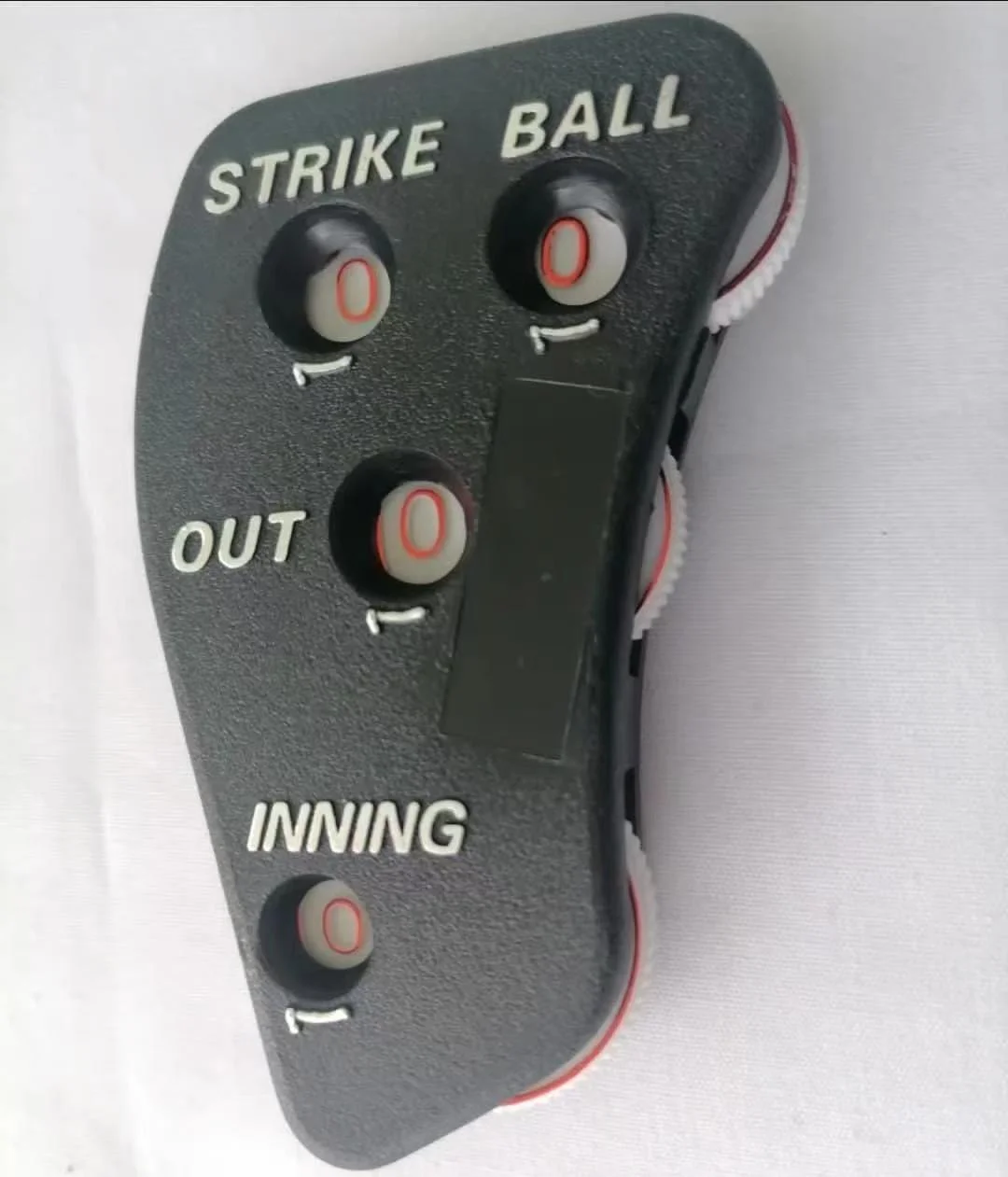 Practical Baseball Counter Clickers 4 Wheel Baseball Umpire Clickers For Scorekeeper Recording Outs Innings Sphere