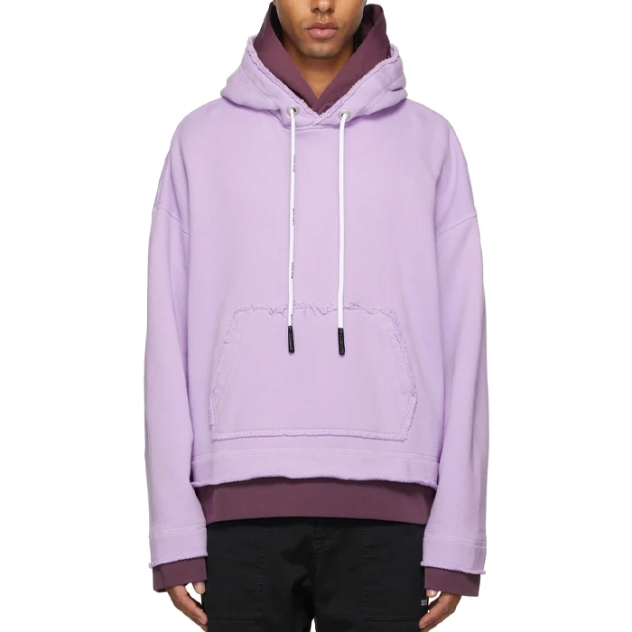 custom purple moletom com capuz