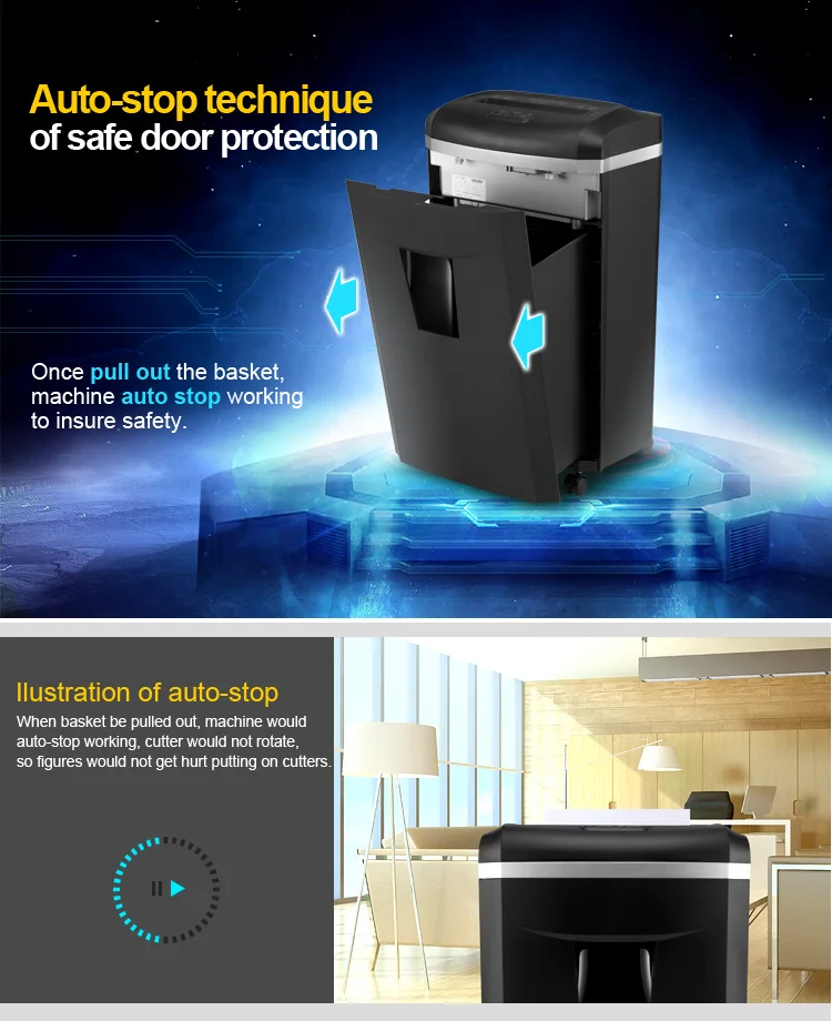 Quality Guarantee Paper Shredder 1625d Heavy Duty Paper And Cd Shredder