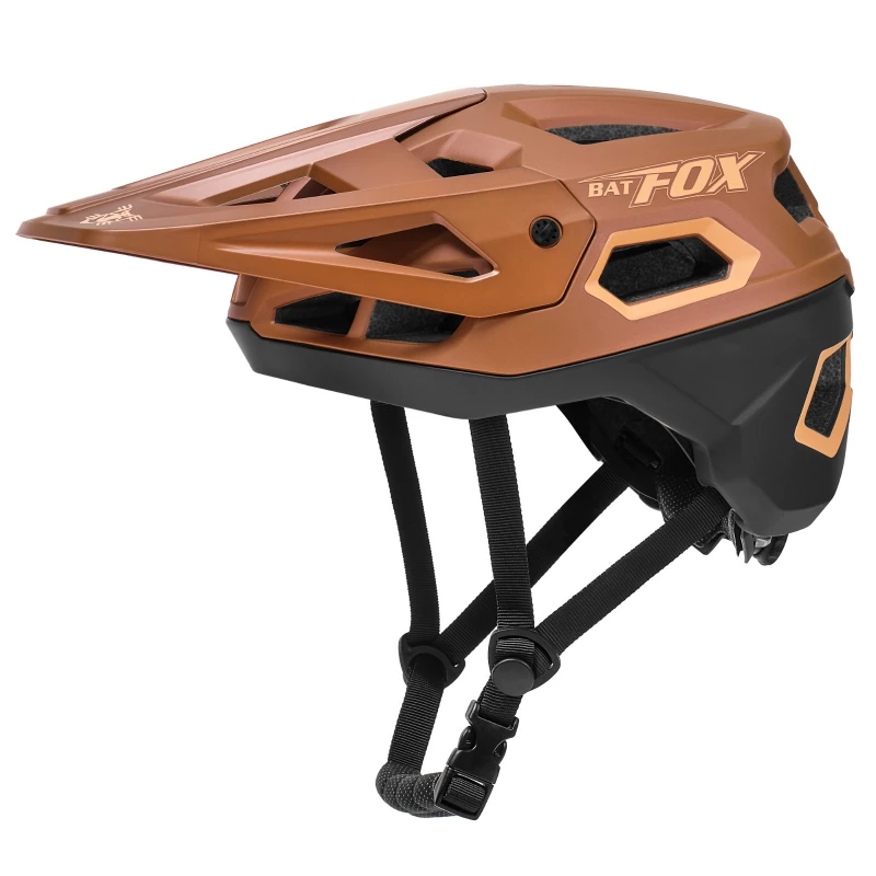 BATFOX Mountain Bike Racing Helmet Safety Breathable In-Mold