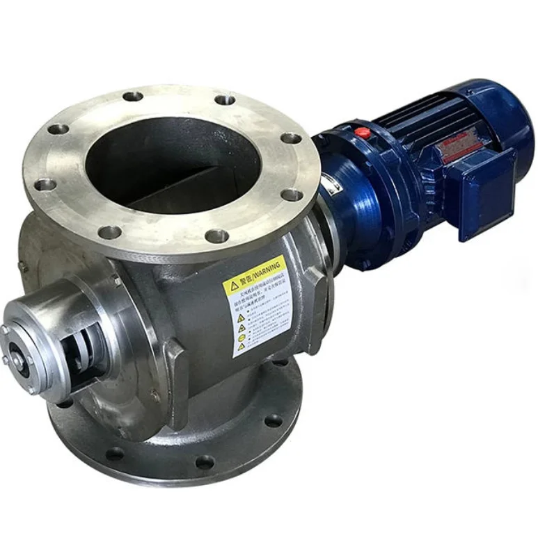 Supply Cast Iron Stainless Steel Star Discharge Stainless Steel Ash Discharge Valve Pneumatic Rotary Discharge Valve