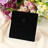 Black velvet jewelry pouch
