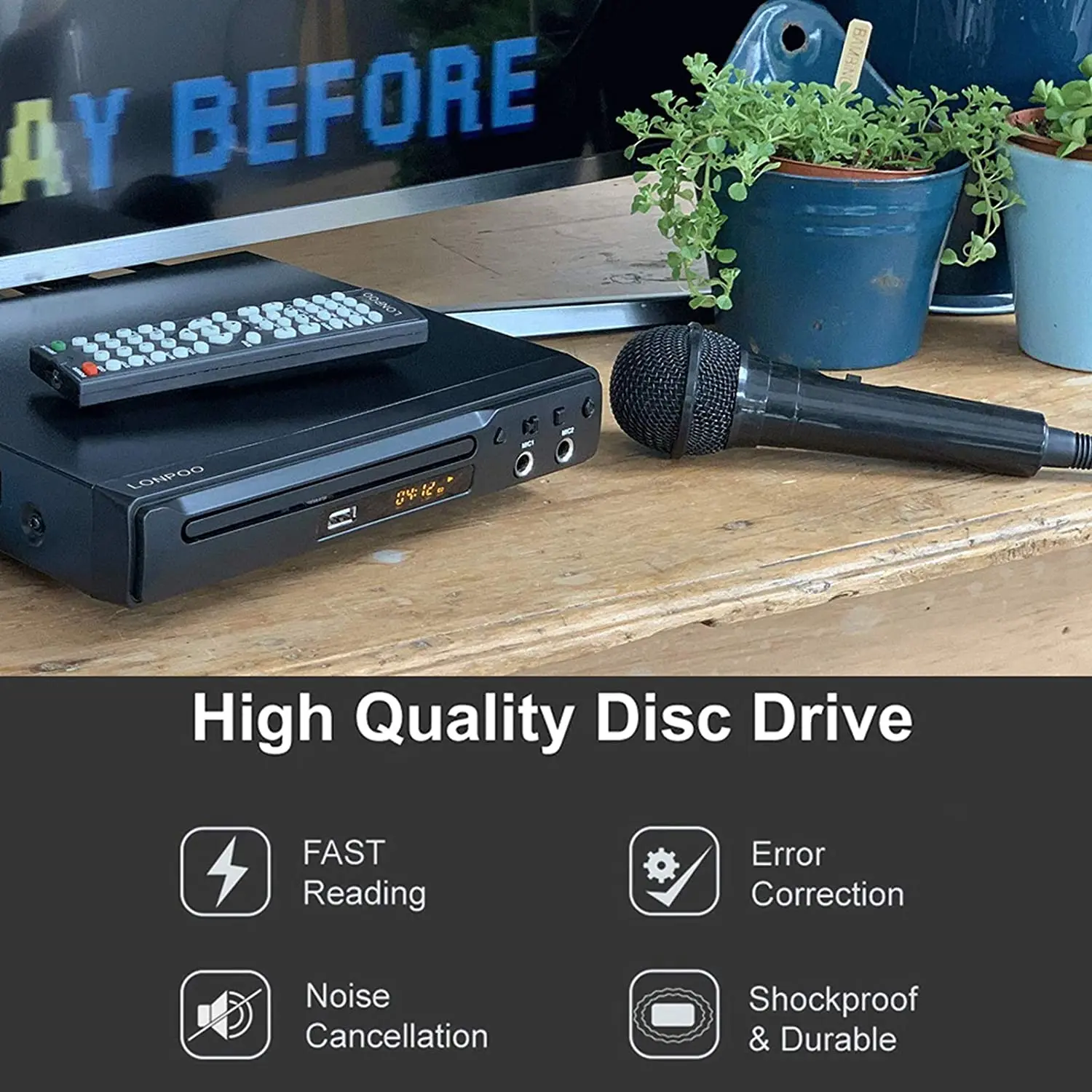 Lonpoo Home Use Region Free Hd Dvd Player Cd Player With Karaoke Jack - Buy  Dvd Player,Dvd Player Home,Home Dvd Player Product on Alibaba.com