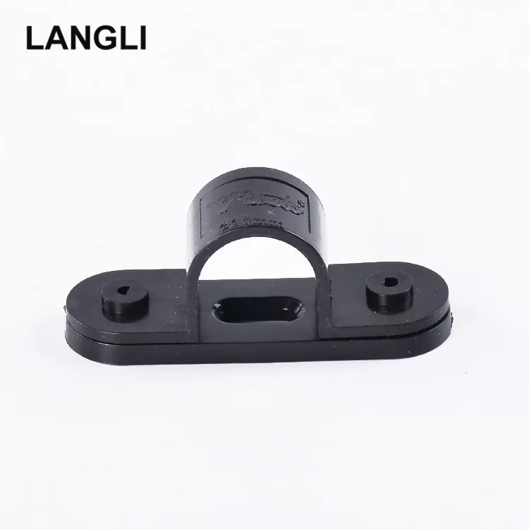 Electrical Pvc Conduit Pipe Clips Plastic Flexible Conduit Pipe Clip