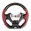Lexus IS250Carbon Perforated Leather+red top stripe red stitc