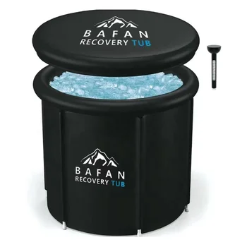 BAFAN Custom Pvc Recovery Pod Cold Plunge Foldable Ice Bath Inflatable Ice Bath Tub For Ice Bathing