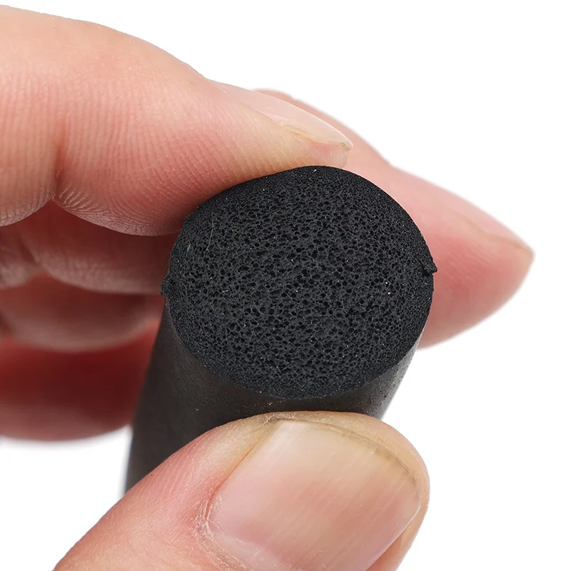High Quality Epdm Foam Rubber Pad Round Foam Rubber Sealing Strip Buy
