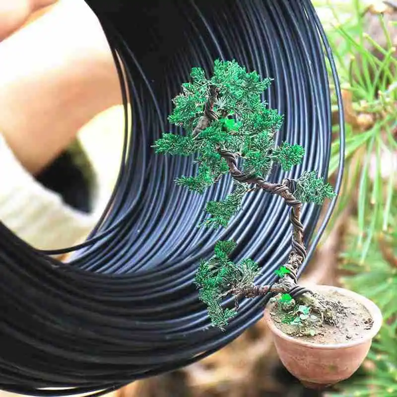 Hochwertiger Bonsai-Draht aus Reinem Aluminium / Legierung fr Bonsai-Bume  Durchmesser 0,8mm 1,0mm 2,0mm Aluminiumdraht