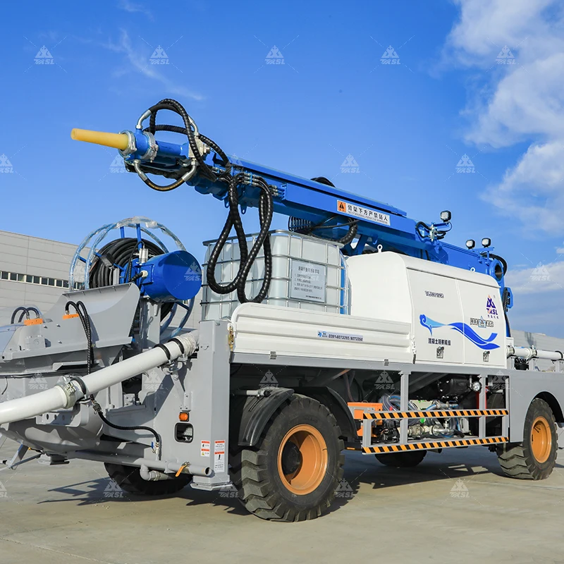 Remote Control  Similar Product Concrete Shotcrete Robot With Good Price for Sale