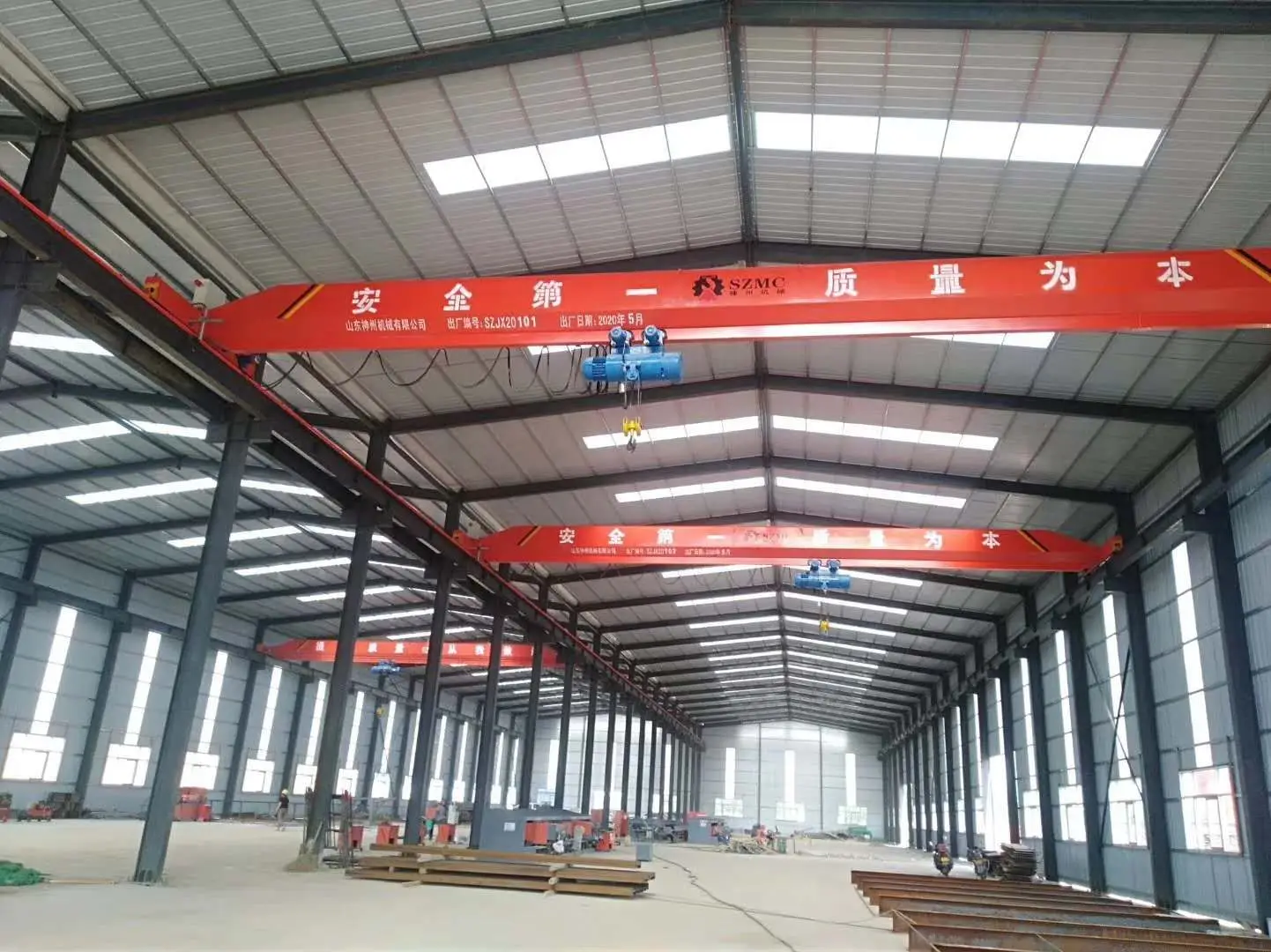 Hoist Traveling Radio Remote Control Hook Motor Warning Light Overhead Crane Dwg