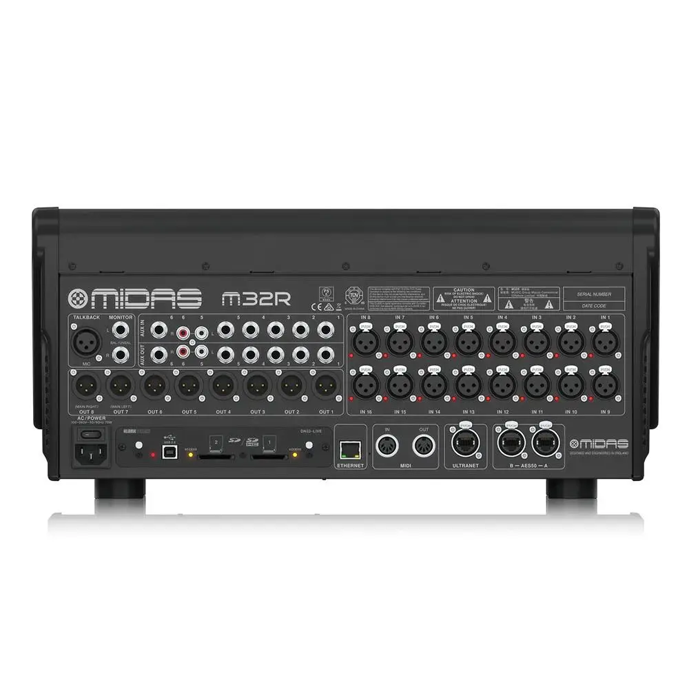 China Hot Sale Midas M32R Live Digital Mixing Console - 16 Mic