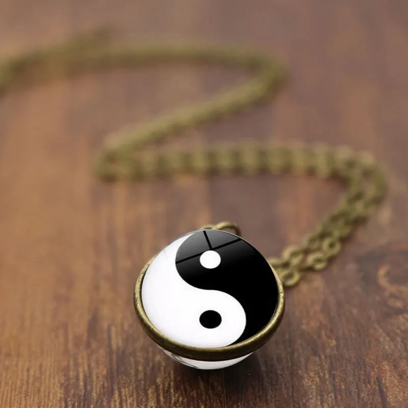 Wholesale Double Sided Glass Ball Yin Yang Tai Ji Tai Chi Pendant Necklace Buy Yin Yang Pendant Necklace Tai Chi Necklace Glass Ball Pendant Necklace Product On Alibaba Com