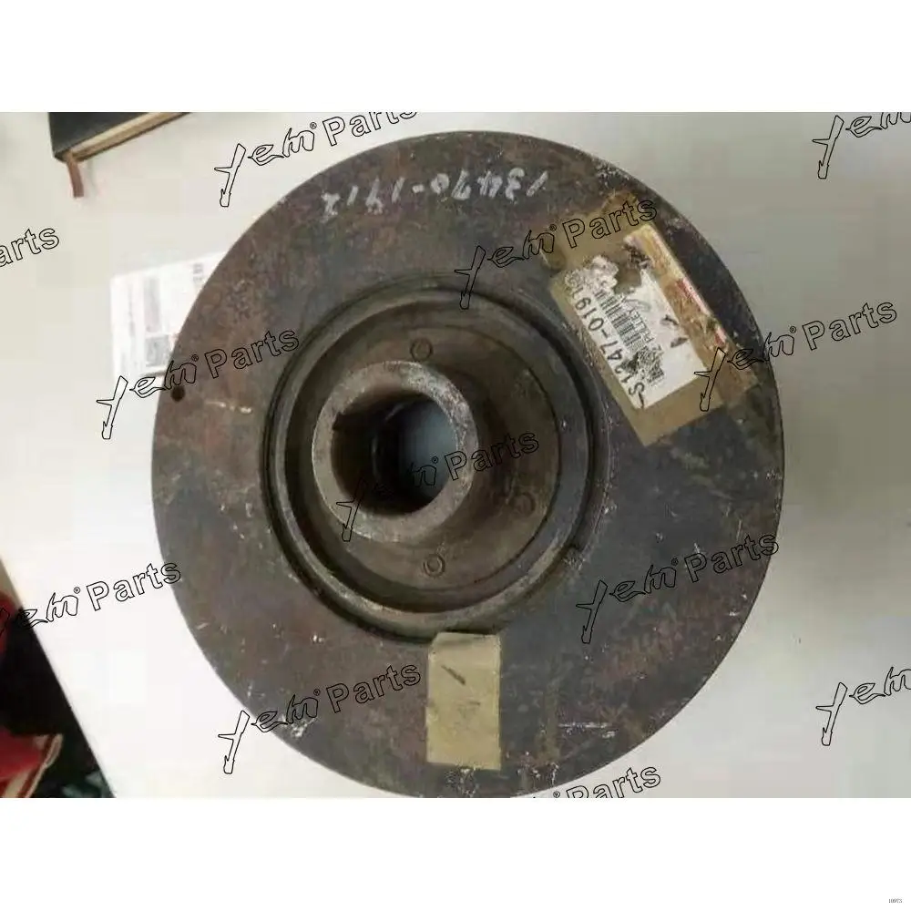 P09C Crankshaft Pulley S1347-0191 for Hino Forklift Excavator Loaders