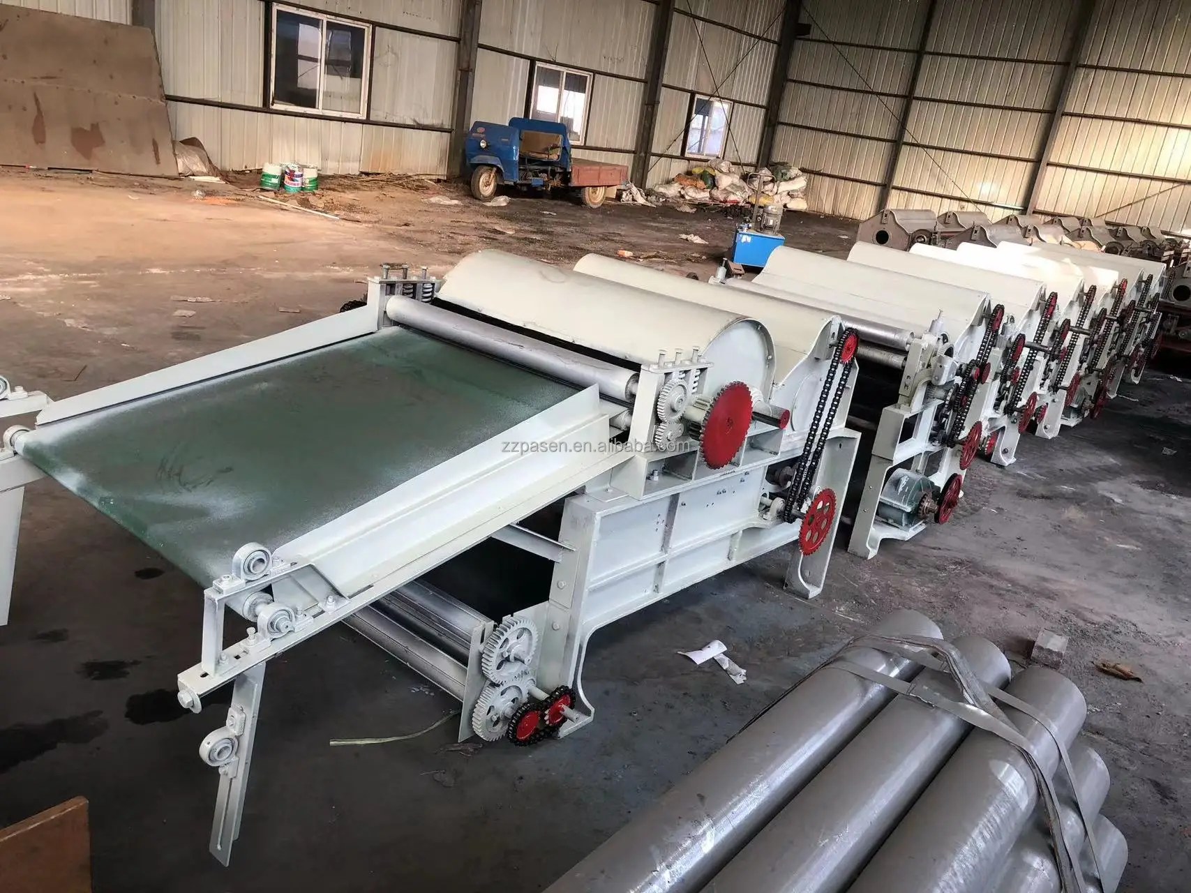 China Factory Garment Textile Cotton Fabric Waste Opening Recycling Machine