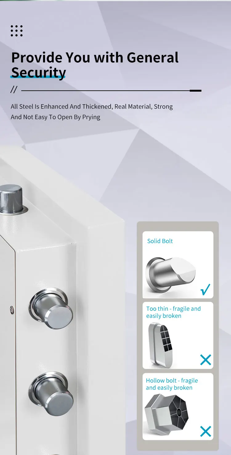 CEQSAFE High Quality 2 Hour Fireproof Safe Digital Electronic Safe Box for Money factory