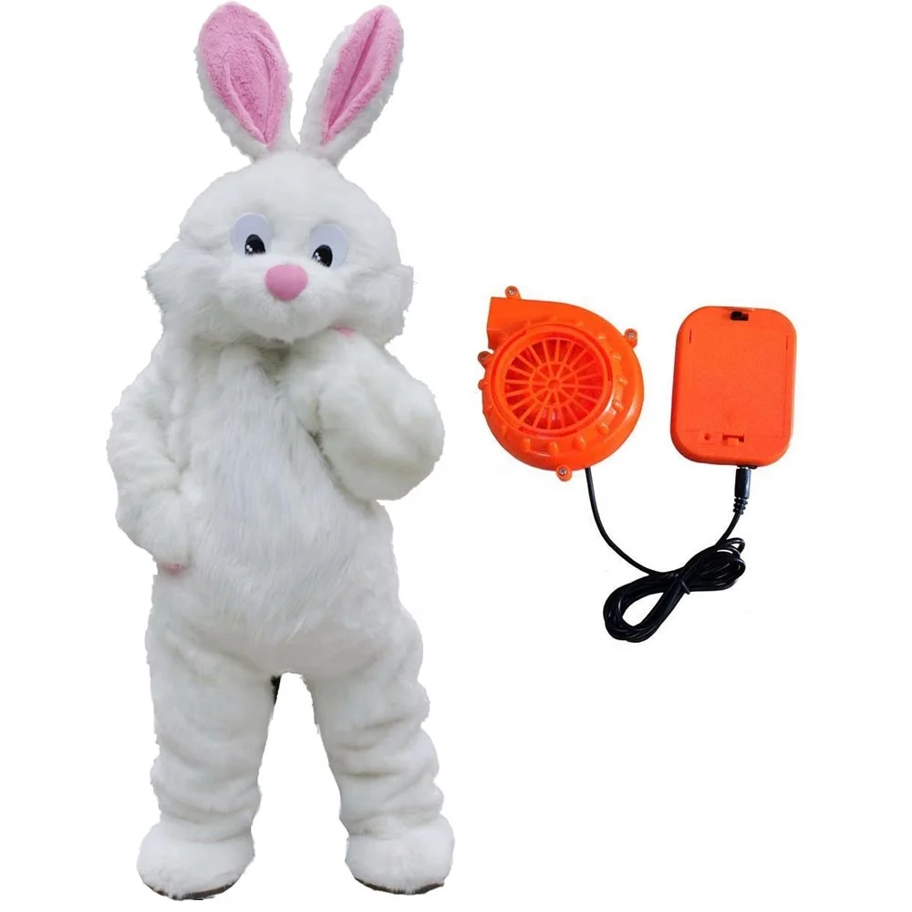 Pasen Bunny Mascotte Kostuum Haas Konijn Kostuum Prestaties Cosplay Party Fancy Dress Volwassen
