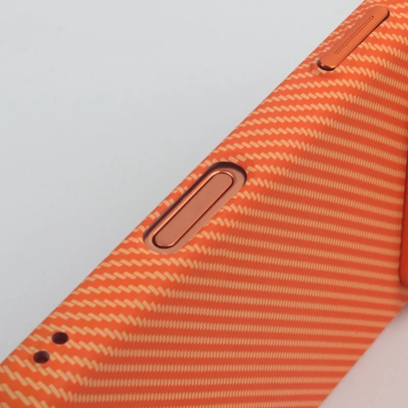High Quality Slim PC Carbon Fiber Texture Magnetic Phone Case for iPhone 18 17 Pro Max Wireless Charging Shockproof Hard Cover