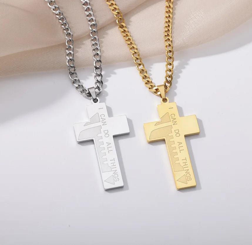 Go Party Multiple Styles Religious Jesus Jewelry Stainless Steel ...