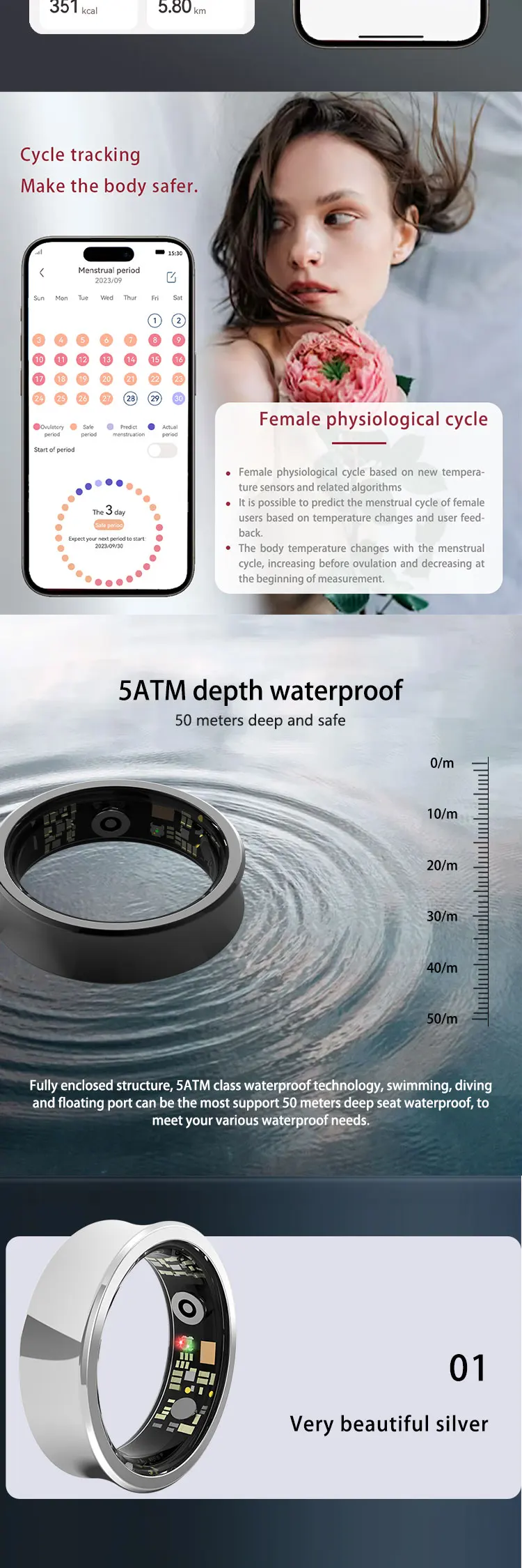 If you are searching for a supplier of a product with perfect quality control and highly competitive prices, which gives you an advantage in expanding your local market, then contact us now!  Competitive suppliers of  New GR15 Smart Ring 50M Waterproof Auto Sleep Tracking Step Count Blood Pressure Health Monitoring Sport Smart Health Rings 2026