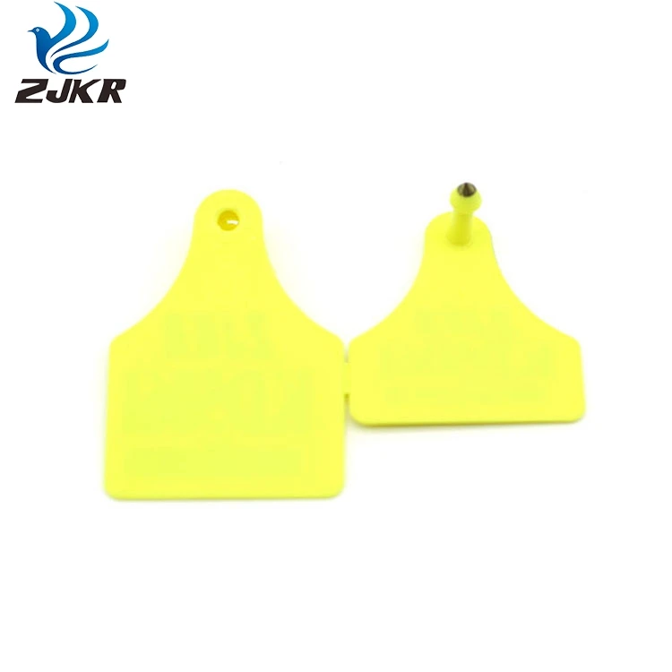KD506I Animal Plastic Cattle Female and Male Ear Tag with Laser Printing