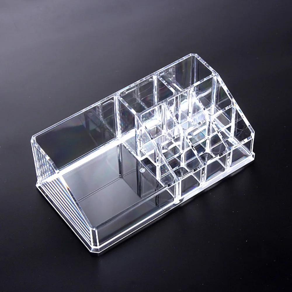 Cross Border Premium Quality Acrylic Cosmetic Sample Storage Rectangular Display Makeup Organizers