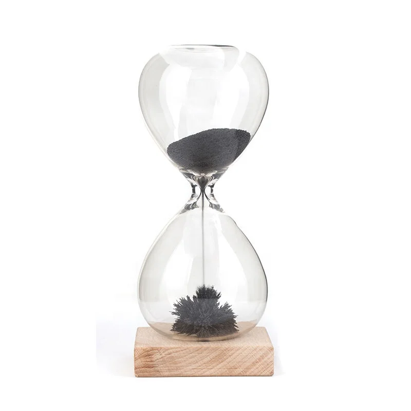 Customized 1 Minute Magnetic Hourglass Sand Timer for Kitchen Use Color Options Available