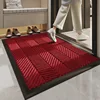 Rubber edge - red tire tread