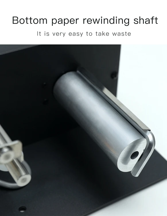 FYJ D58 Stripping Machine Automatic Label Dispenser Sticker Labeling Stripper Peel Off Machine for Transparent and Opaque