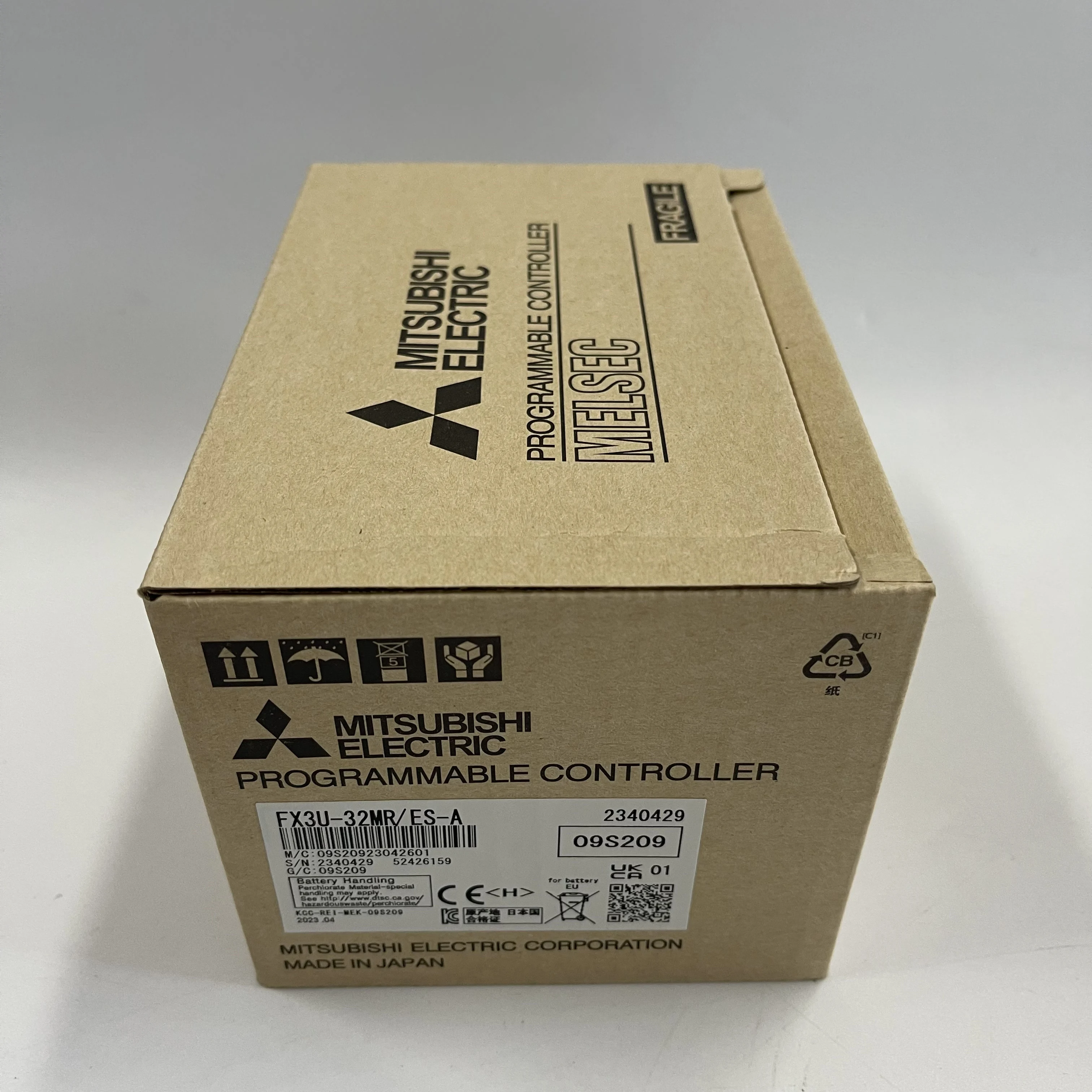 Mitsubishi PLC CPU Unit FX3U-32MR/ES-A