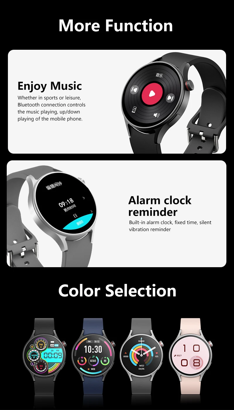 C13 Smart Watch 2026 1.5inch TFT All Touch APP Download Music Control Heart Rate Monitoring Smart Watch for Men Women