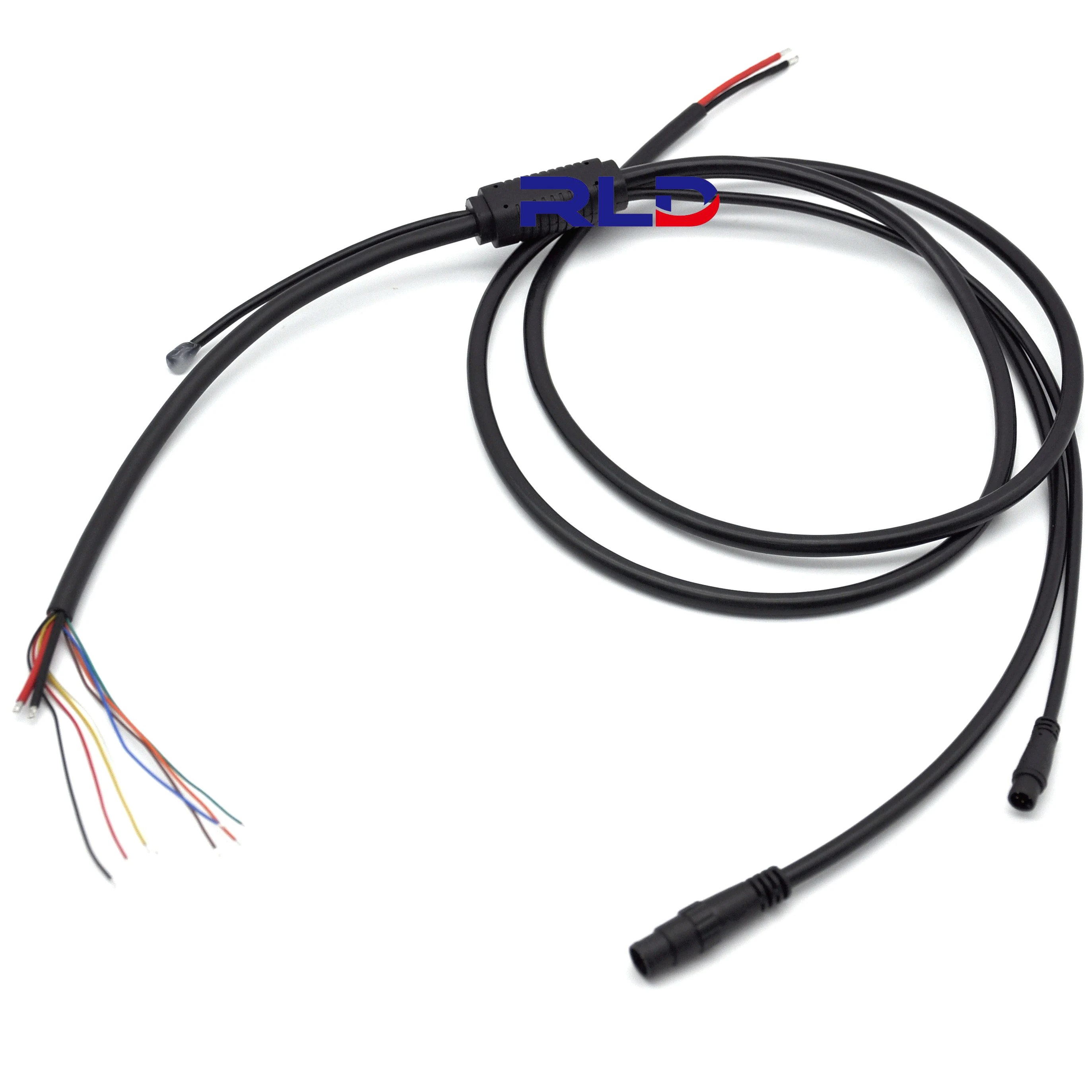 2 3 4 5 6 8 9-pin Julet-stecker E-bike-controller Mit Bremsleitung,Julet-kabel 1 Zu 4 M8 5-pin-kabel,E-bike-motor-sensor-kabel