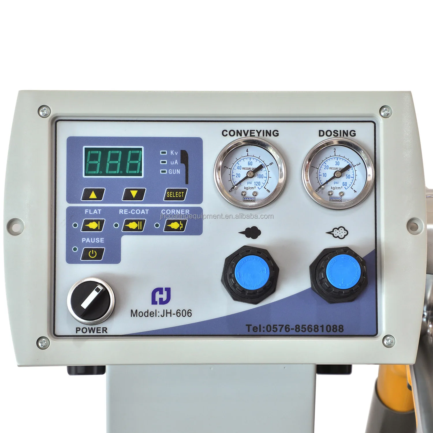 Manual Powder Coating Gun Electrostatic Powder Coating Machine For