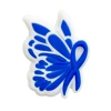Butterfly Focal bead Navy Blue SA227