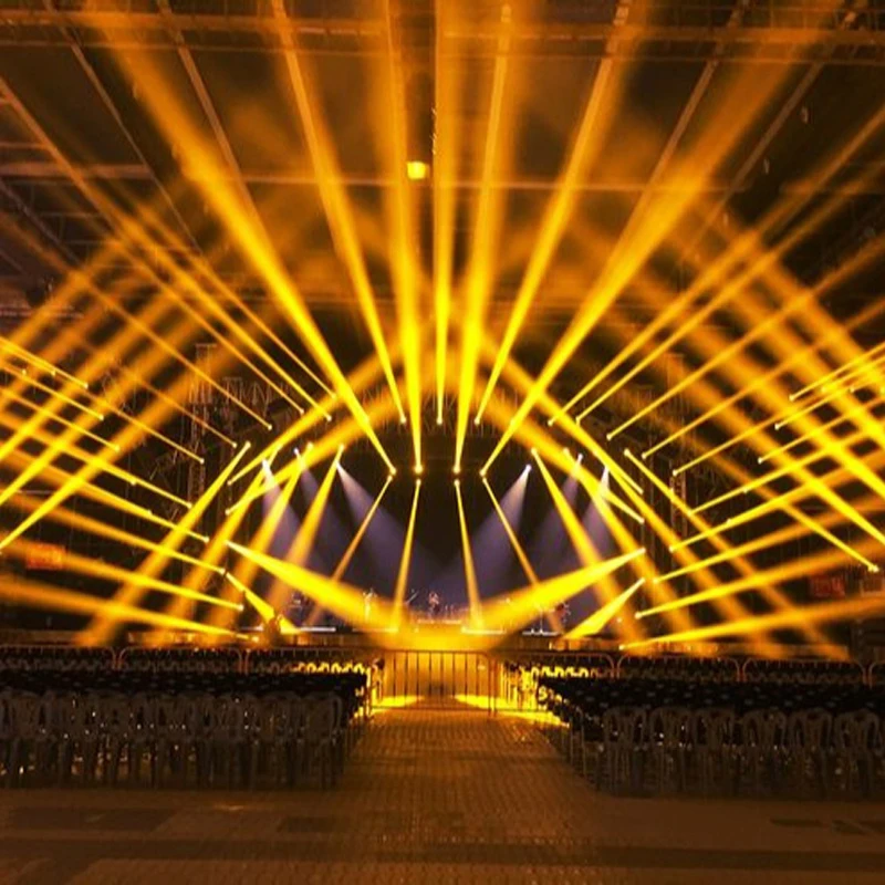 High quality indoor and outdoor stage decoration multicolored multi-mode stage beam lights