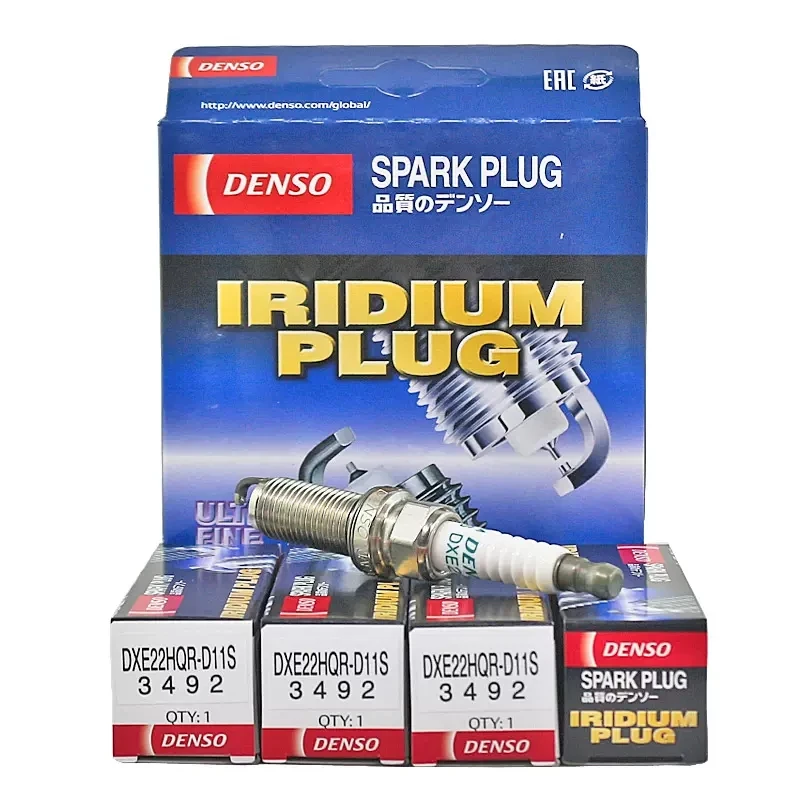 YD−2E Denso Iridium Spark Plug 3492 DXE22HQR-D11S for Jaguar F-TYPE, XF