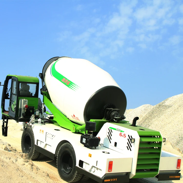 Self-loading Flat Pan Concrete Mixer Truck - Henan Sinch Machinery